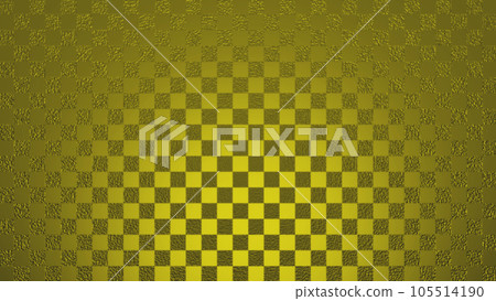 Gold checker pattern 105514190