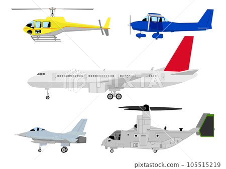 different types of planes 105515219