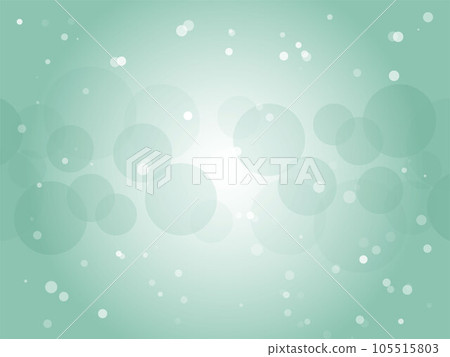 淡水中漂浮著美麗圓點的抽象背景材料_翠綠 105515803