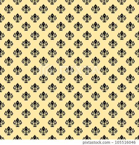 Seamless Pattern With Few Royal Lilies Seamless Pattern With Few Royal Lilies 105516046