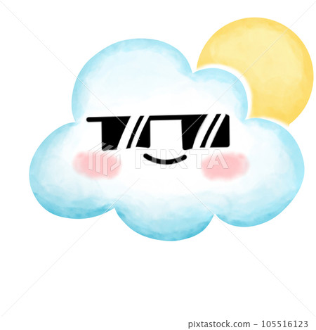 Cute clouds in the sky Cute clouds in the sky 105516123