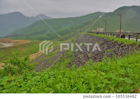 Embankment of Oya Dam 105516482