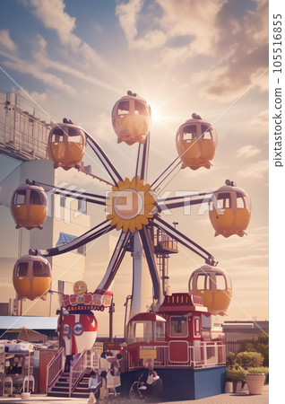AI圖像摩天輪圖像 105516855