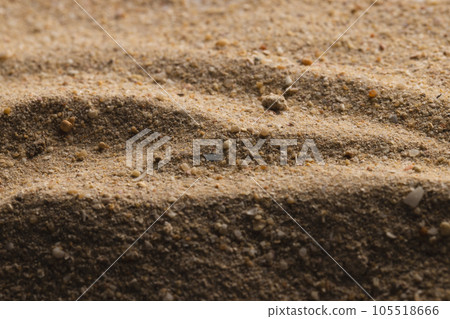 Close up of pattern of sand and copy space background Close up of pattern of sand and copy space background 105518666