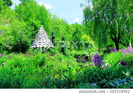 Hokkaido Travelogue June Ueno Farm Morning Garden Hokkaido Travelogue June Ueno Farm Morning Garden 105519562