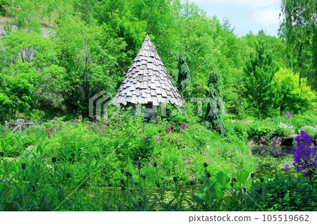 Hokkaido Travelogue June Ueno Farm Morning Garden 105519662