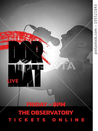 Dor mat live, friday 8pm, the observatory, tickets online over biracial man singing over microphone Dor mat live, friday 8pm, the observatory, tickets online over biracial man singing over microphone 105521843