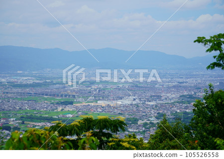 從萬虎山展望台看到的城陽地區 105526558