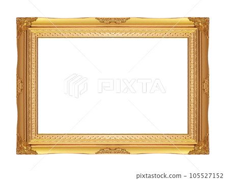 gold photo frame 105527152