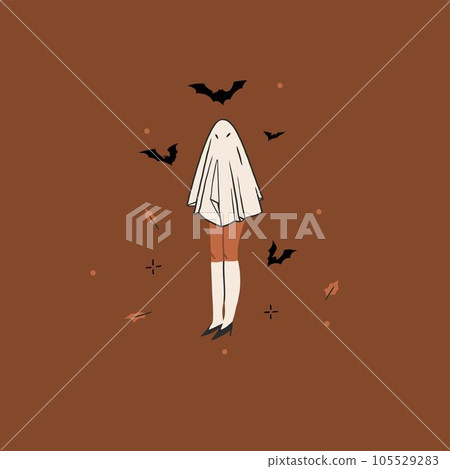 Hand drawn abstract vector graphic clipart illustrations,Halloween holiday costume party adult people characters collection set.Creepy Halloween design poster concept.Happy Halloween contemporary art. Hand drawn abstract vector graphic clipart illustrations,Halloween holiday costume party adult people characters collection set.Creepy Halloween design poster concept.Happy Halloween contemporary art. 105529283