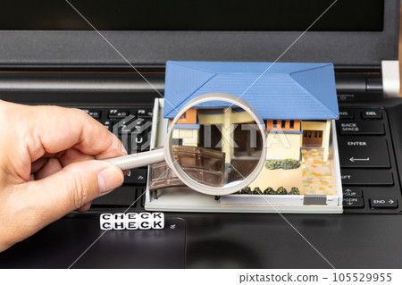 Image of housing diagnosis or seismic diagnosis 105529955