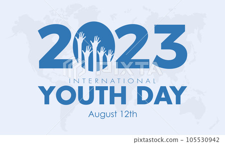 2023 Concept International Youth Day vector design illustration. Youth community concept for volunteer, teamwork or young diversity 2023 Concept International Youth Day vector design illustration. Youth community concept for volunteer, teamwork or young diversity 105530942