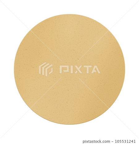 Brown cardboard beer stand mockup. Empty beer sample isolated from background Brown cardboard beer stand mockup. Empty beer sample isolated from background 105531241