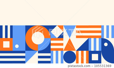 colorful geometric design colorful geometric design 105531369