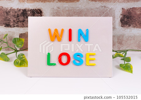win and lose image 105532015