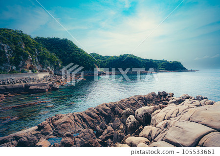 coast with sea view coast with sea view 105533661