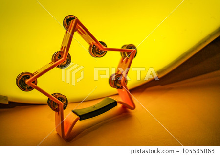 黃色手鼓的圖像 黃色手鼓的圖像 105535063