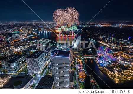 橫濱港未來夜景煙花（港未來智能節） 105535208