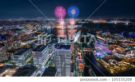 橫濱港未來夜景煙花（港未來智能節） 105535209