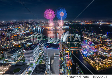橫濱港未來夜景煙花（港未來智能節） 105535210