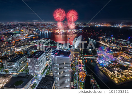 橫濱港未來夜景煙花(港未來智能節) 橫濱港未來夜景煙花(港未來智能節) 105535211