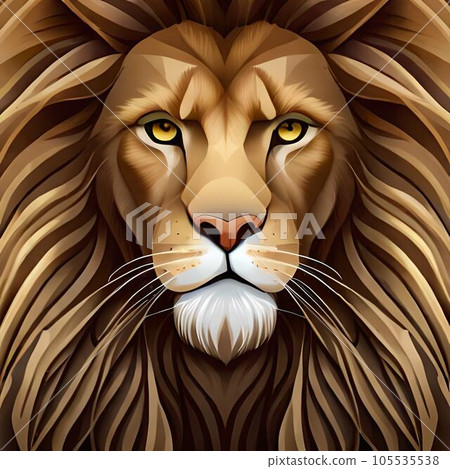 Lion king illustration Lion king illustration 105535538