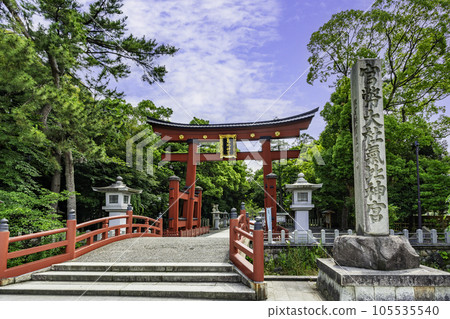 敦賀氣比神社大鳥居(福井縣敦賀市) 敦賀氣比神社大鳥居(福井縣敦賀市) 105535540