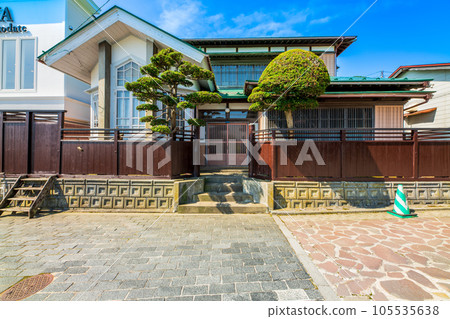 北海道、函館、元町的街景 105535638