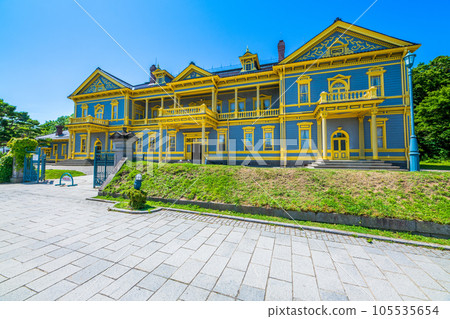 Hokkaido, Hakodate, the townscape of Motomachi 105535654