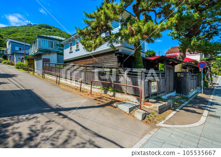 北海道、函館、元町的街景 105535667