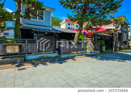 Hokkaido, Hakodate, the townscape of Motomachi 105535668