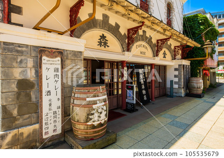 Hokkaido, Hakodate, the townscape of Motomachi Hokkaido, Hakodate, the townscape of Motomachi 105535679