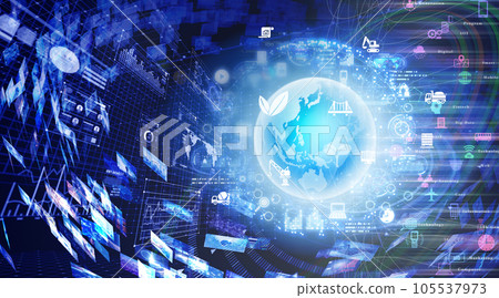 Cyber background material for architecture and general contractors Cyber background material for architecture and general contractors 105537973