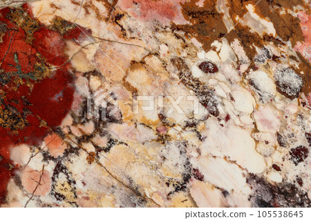 macro stone mineral jasper on black background 105538645