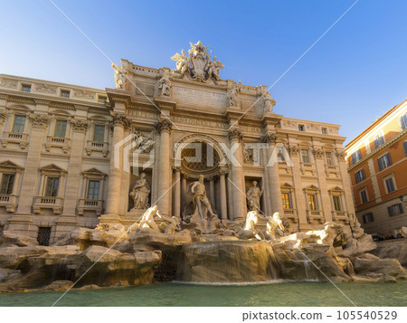 Rome, Italy Trevi fountain, Rome Rome, Italy Trevi fountain, Rome 105540529