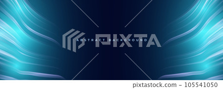Futuristic tech abstract background with dynamic light blue wings. 105541050