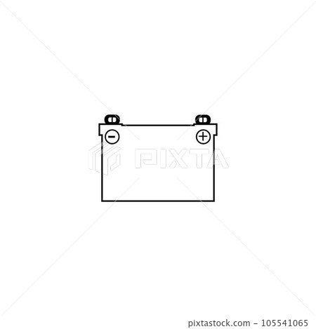 battery icon logo vector design template 105541065