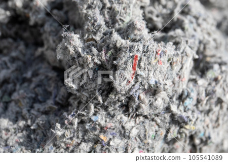 Cellulose insulation for walls and floors. Recycled newsprint. Heat preservation and energy saving Cellulose insulation for walls and floors. Recycled newsprint. Heat preservation and energy saving 105541089