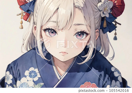 kimono, female, lady 105542016