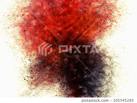 Abstract background with explosion and flame splatter Abstract background with explosion and flame splatter 105545285
