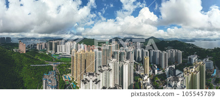 July 31 2021 apartment building, residential building tko Hong Kong July 31 2021 apartment building, residential building tko Hong Kong 105545789