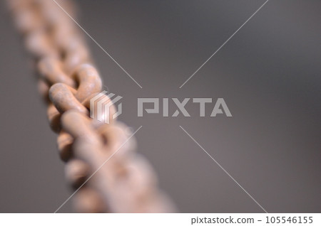 Closeup of a Metal Chain 105546155