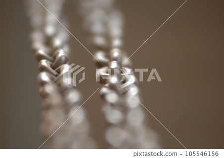 Closeup of a Metal Chain Closeup of a Metal Chain 105546156