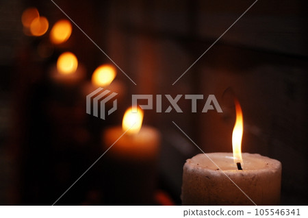 candle light in church candle light in church 105546341