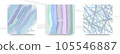 Distorted stripes that could be used as backgrounds for advertisements Confused lines that look like they were drawn with ink 105546887