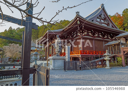Kyoto Yamashina Honkokuji temple precinct scenery Kyoto Yamashina Honkokuji temple precinct scenery 105546988
