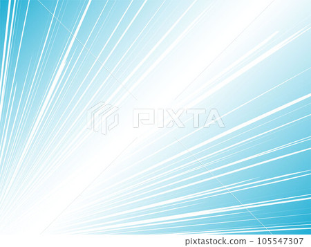 Background material of radiation that emits intense light in the air_light blue 105547307