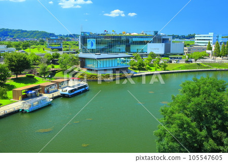 [Toyama Prefecture] Fugan Canal Kansui Park in sunny weather 105547605