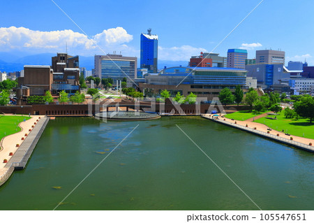 [Toyama Prefecture] Sunny Fugan Canal Kansui Park (Spring and Waterfall Square) 105547651