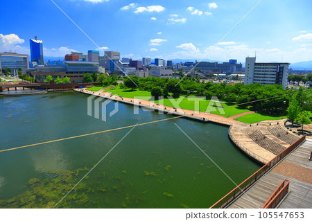 [Toyama Prefecture] Sunny Fugan Canal Kansui Park (Spring and Waterfall Square) 105547653